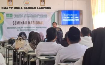 Seminar "Be Great Teacher" oleh LP Maarif Bandar Lampung